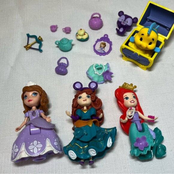 Disney Princess Little Kingdom Snap-Ins Gift Set Hours of play - Picture 2 of 4